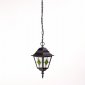 Уличный светильник подвесной Oasis Light QUADRO M lead GLASS 79905MlgG Bl
