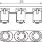 Спот Kanlux LAURIN EL-3I B 29125