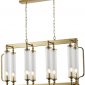 Подвесная люстра Crystal Lux TOMAS SP8 L1000 BRASS