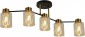 Потолочная люстра Illumico IL6111-5COU-79 BK GD