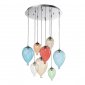 Подвесная люстра Ideal Lux Clown SP8 Color