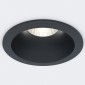 Встраиваемый светодиодный светильник Elektrostandard 15266/LED черный a055719