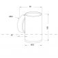 Настенный светильник Maytoni FOCUS S C068WL-01B