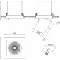 Встраиваемый светильник на штанге DesignLed SPL 00-00003438