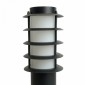Светильник садово-парковый Feron DH047-650, Техно столб, 18W E27 230V, черный 51528