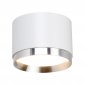 Светильник потолочный Feron Barrel DUET HL459  12W, 230V,GX53, белый + хром IP20
