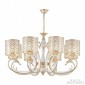 Подвесная люстра Arte Milano Florentia-1237 301237/8 Wh/Gd