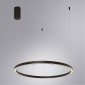 Подвесной светодиодный светильник Arte Lamp Smooth A2223SP-1BK