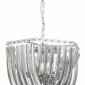 Подвесная люстра Lumina Deco Boscone LDP 7044-550 CHR+GY
