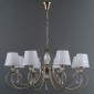 Подвесная люстра Illumico IL0193-8PSQ-24 AB CASTOR