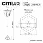 Наземный низкий светильник Citilux FORTS CLU10B