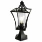 Светильник садово-парковый Feron PL734  на постамент 60W 230V E27, черный 51270