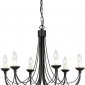 Подвесная люстра Carisbrooke CB6-BLACK