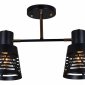 Потолочная люстра Reluce 06074-3.3-02 BK+FG