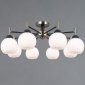 Светильник потолочный Illumico IL0579-8CSQ-25 BK AB TRENTO