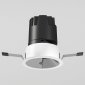 Встраиваемый светодиодный светильник Elektrostandard Inline 25090/LED 10W 3000K белый/хром a064612