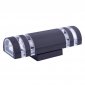 Настенный светильник уличный  UUL-S16A 2x60W/E27 IP65 BLACK