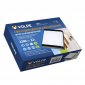 Потолочный светодиодный светильник (UL-00006711) Volpe ULW-Q280 22W/4000K/S02 IP65 Black