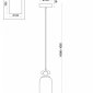 Подвесной светильник Pitch FR5365PL-01CH