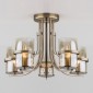 Потолочная люстра Eurosvet 60085/5 античная бронза