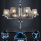 Подвесная люстра Seven Fires Aprim WD3586/8H-CF-FGD-BK