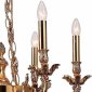 Подвесная люстра Lucia Tucci Firenze 1781.6.2 Antique Gold