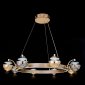 Подвесная люстра Jelly LE7711/8 Gold/Black Chrome