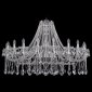 Подвесная люстра Bohemia Ivele Crystal 1413/20/460/Ni
