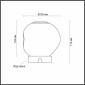 Интерьерная настольная лампа Odeon Light Jemstone 5084/2TL