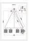 Подвесная люстра Moderli Prismique V11685-8P