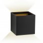 Настенный светильник AM Group AM11 AM112-2X5W-BK+GD