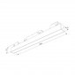 Трековый светодиодный светильник Elektrostandard Slim Magnetic 85034/01 a067375