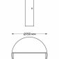 Уличный настенный светильник Italline IT5261