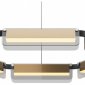 Подвесной светильник Maytoni Flat MOD296PL-L40BS3K