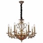 Подвесная люстра Lucia Tucci Firenze 1780.8.2 Antique Gold