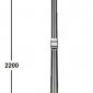 Наземный фонарь TOKIO 2 68909A 10 down Bl