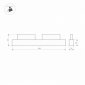 Трековый светодиодный светильник Arlight Mag-Orient-Flat-L690-24W Day4000 035568