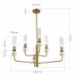 Подвесная люстра ST Luce Medea SL1244.303.06
