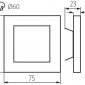 Подсветка лестницы Kanlux APUS LED B-WW 26539