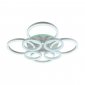 Потолочная светодиодная люстра Profit Light 5894/4+4A WHT