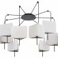 Подвесная люстра Arte Lamp Trixie A7084SP-8BK