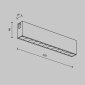 Накладной светильник Maytoni Points TR150-1-12W3K-M-BS