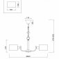 Подвесная люстра Freya Anita FR5012PL-05CH