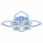 Потолочная светодиодная люстра Ambrella light Ice FA283