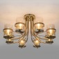 Потолочная люстра Eurosvet Coppa 60085/8 античная бронза