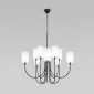 Подвесная люстра Eurosvet Abbey 60164/10 черный Smart