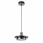 Подвесной светильник Escada 10260/1 LED*12W Black/Black marble