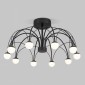 Потолочная люстра Eurosvet Ragno 90035/10 LED черный