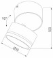 Уличный светодиодный cветильник Elektrostandard Okko 35157/U a072072