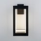 Уличный настенный светодиодный светильник Elektrostandard Frame 1527 Techno Led черный 4690389172335